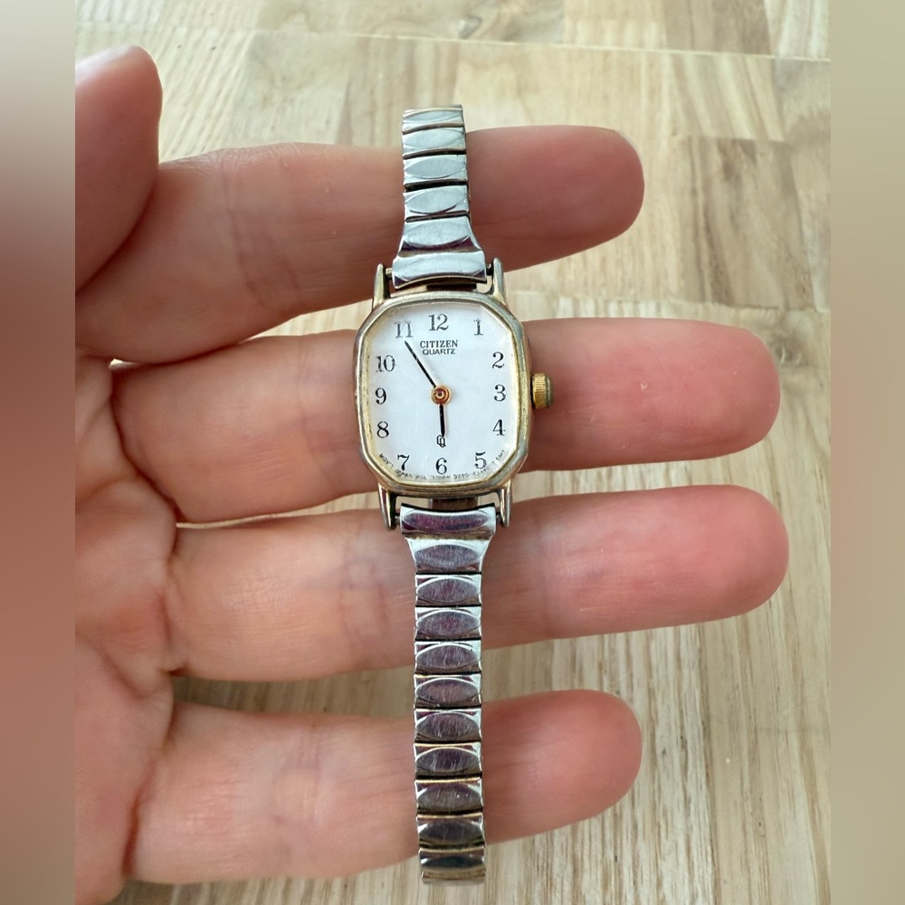 Vintage Citizen Quartz ladies octagonal dress watch NEW BATTERY